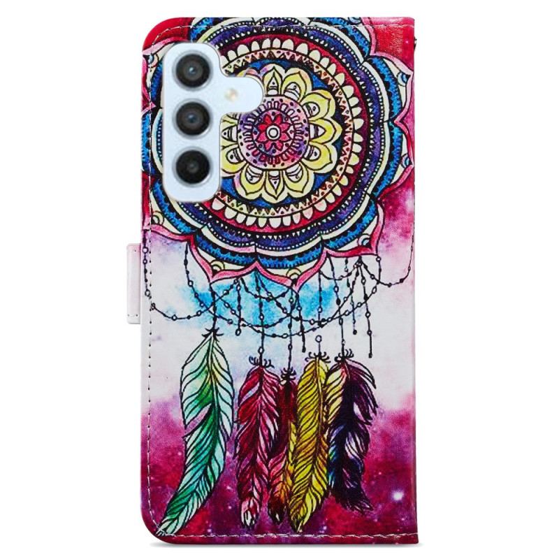 Flip Cover Samsung Galaxy A34 5G Kunstnerisk Drømmefanger