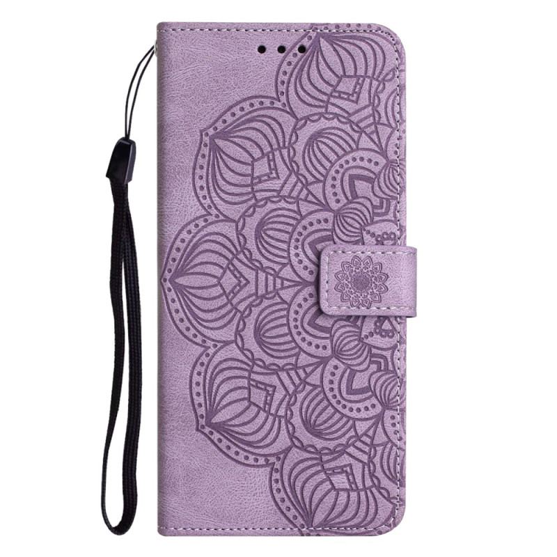 Flip Cover Samsung Galaxy A34 5G Med Snor Diskret Strappy Mandala