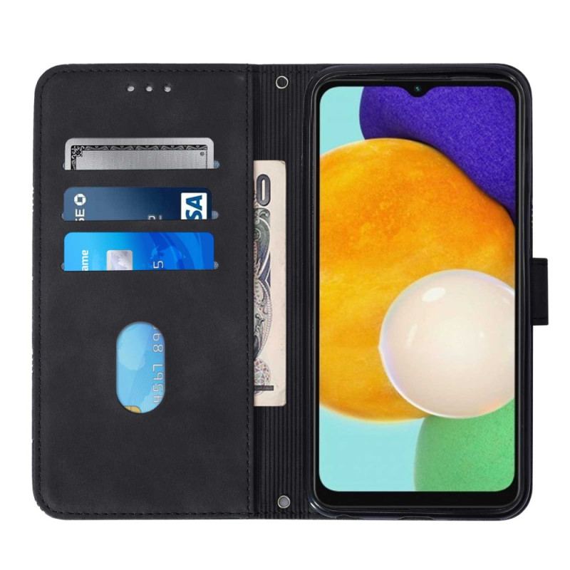 Flip Cover Samsung Galaxy A34 5G Med Snor Rem Trekanter