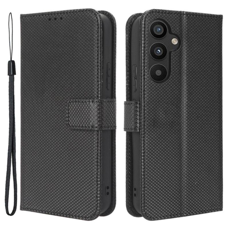 Flip Cover Samsung Galaxy A34 5G Med Snor Strappy Stil