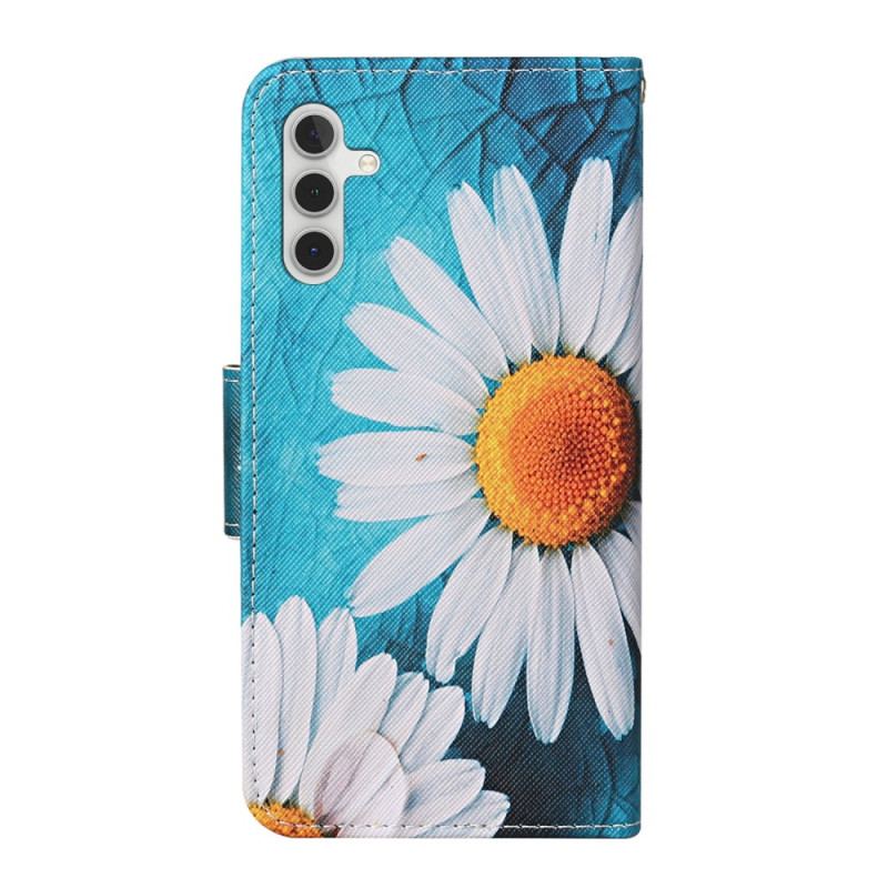 Flip Cover Samsung Galaxy A34 5G Med Snor Thong Tusindfryd