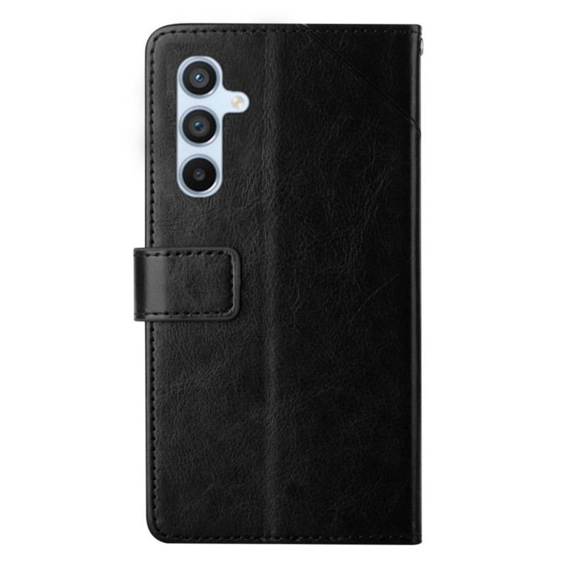 Flip Cover Samsung Galaxy A34 5G Med Snor Y Strappy Design