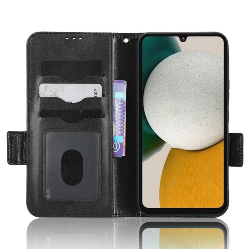 Flip Cover Samsung Galaxy A34 5G Retro Læder Stil