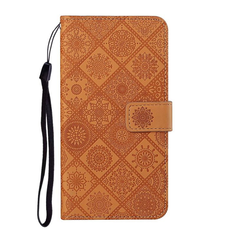 Flip Cover Samsung Galaxy A34 5G Tapestry Mønster