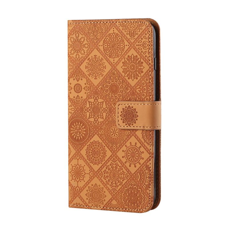 Flip Cover Samsung Galaxy A34 5G Tapestry Mønster