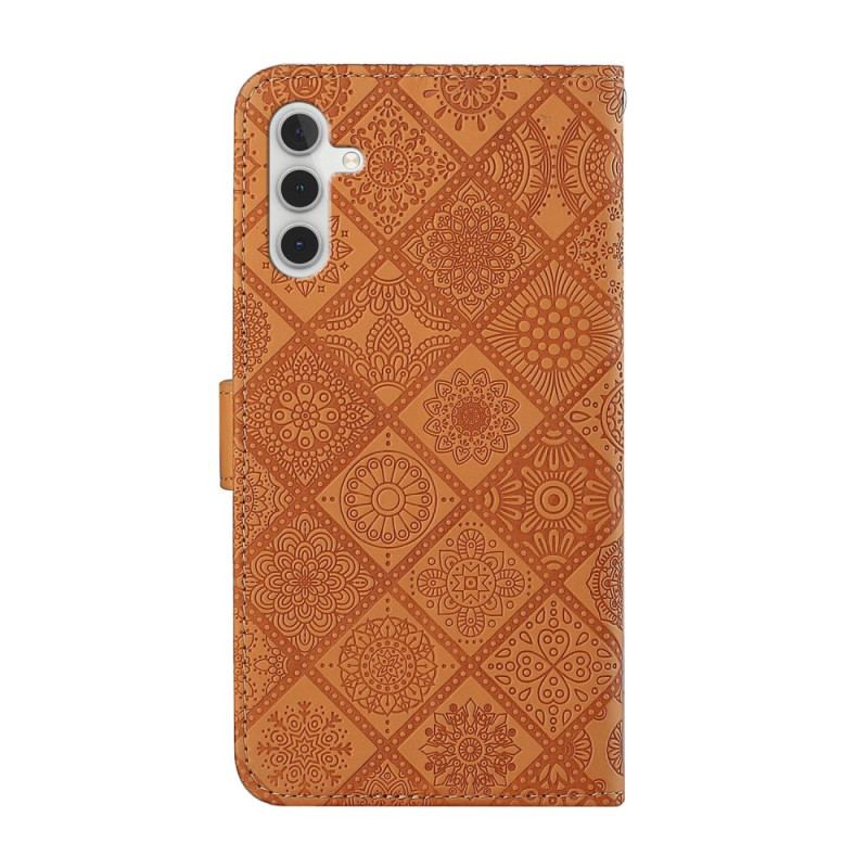 Flip Cover Samsung Galaxy A34 5G Tapestry Mønster