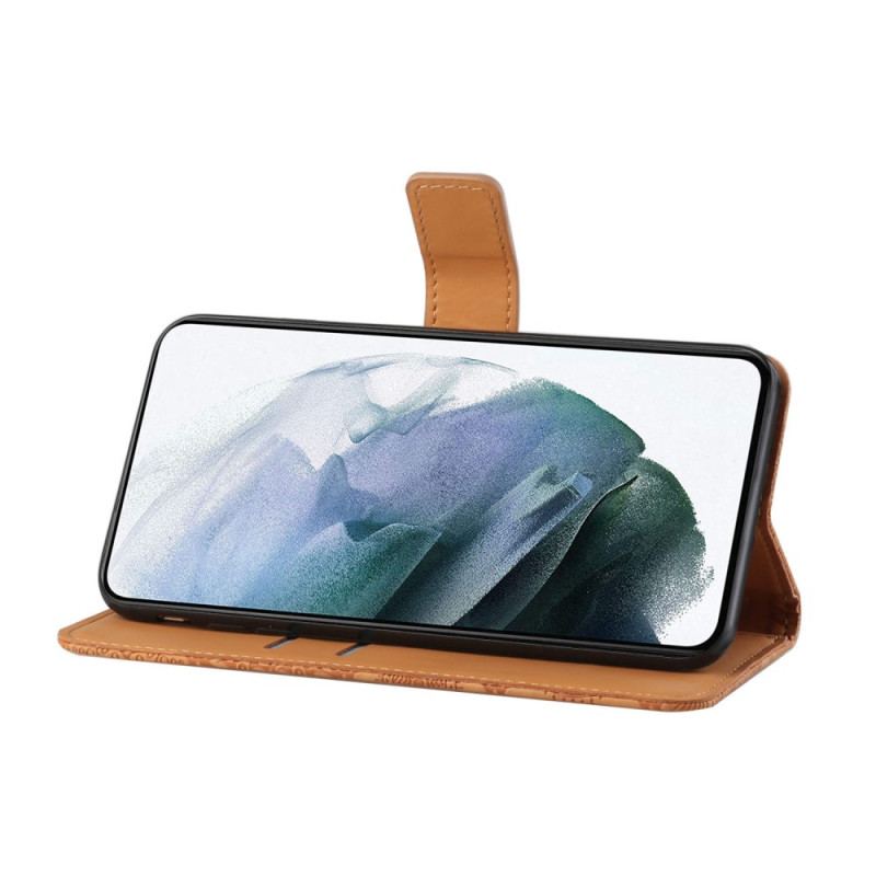 Flip Cover Samsung Galaxy A34 5G Tapestry Mønster