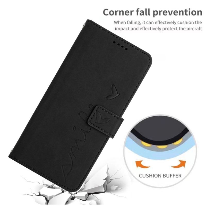 Læder Cover Samsung Galaxy A34 5G Smil