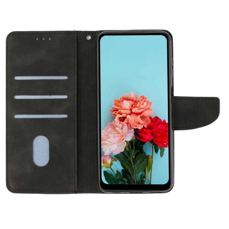 Læder Cover Samsung Galaxy A34 5G Vintage-stil