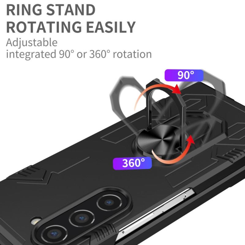 Cover Samsung Galaxy Z Fold 5 Defender Ring-støtte