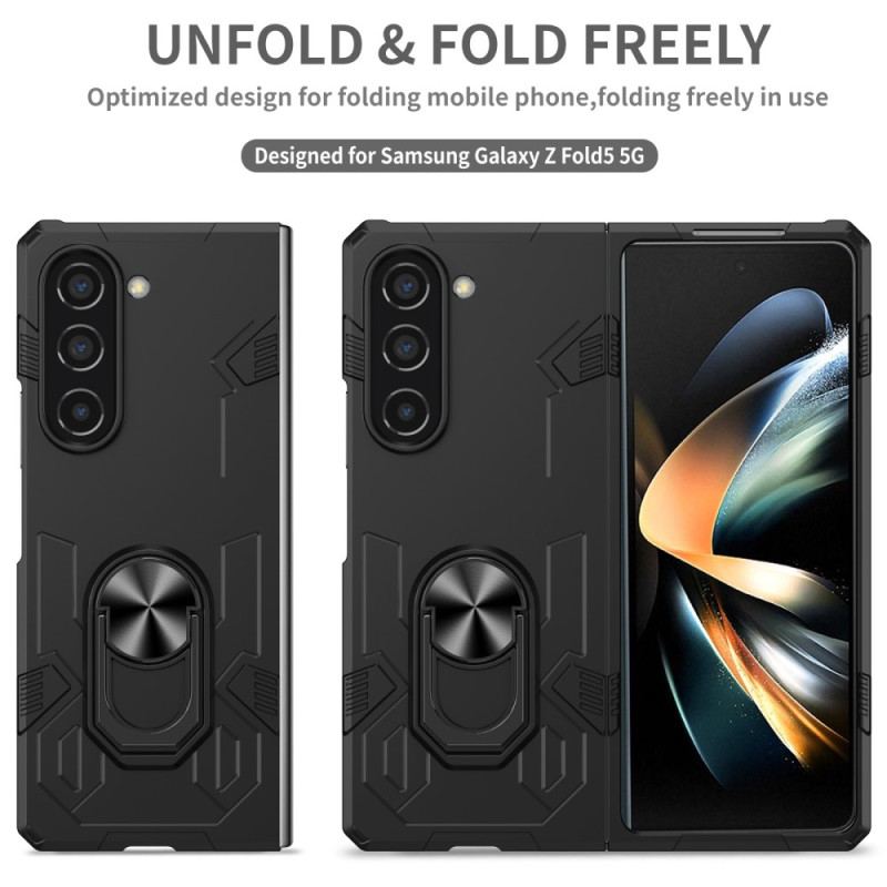 Cover Samsung Galaxy Z Fold 5 Defender Ring-støtte