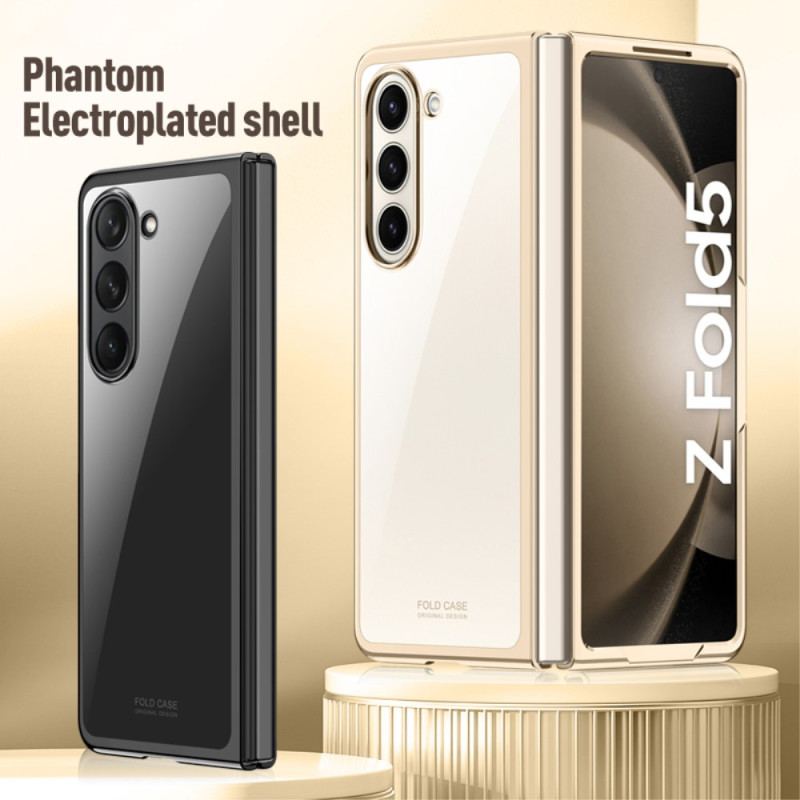 Cover Til Samsung Galaxy Z Fold 5 Diskrete Metalkanter