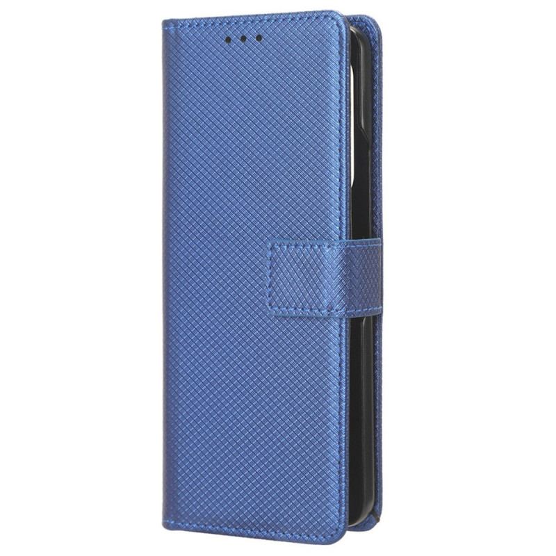 Flip Cover Samsung Galaxy Z Fold 5 Strap Dots