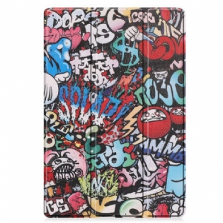 Cover Samsung Galaxy Tab S8 Plus / Tab S7 Plus Forbedret Graffiti