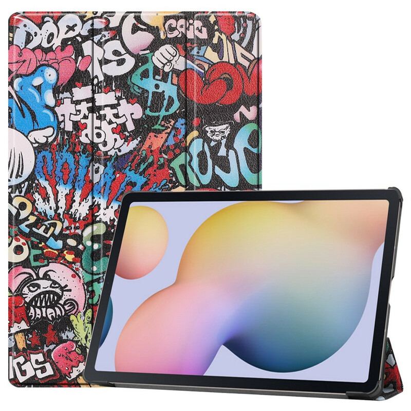 Cover Samsung Galaxy Tab S8 Plus / Tab S7 Plus Forbedret Graffiti