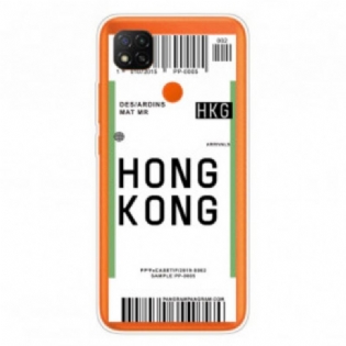 Cover Xiaomi Redmi 9C Boardingkort Til Hong Kong
