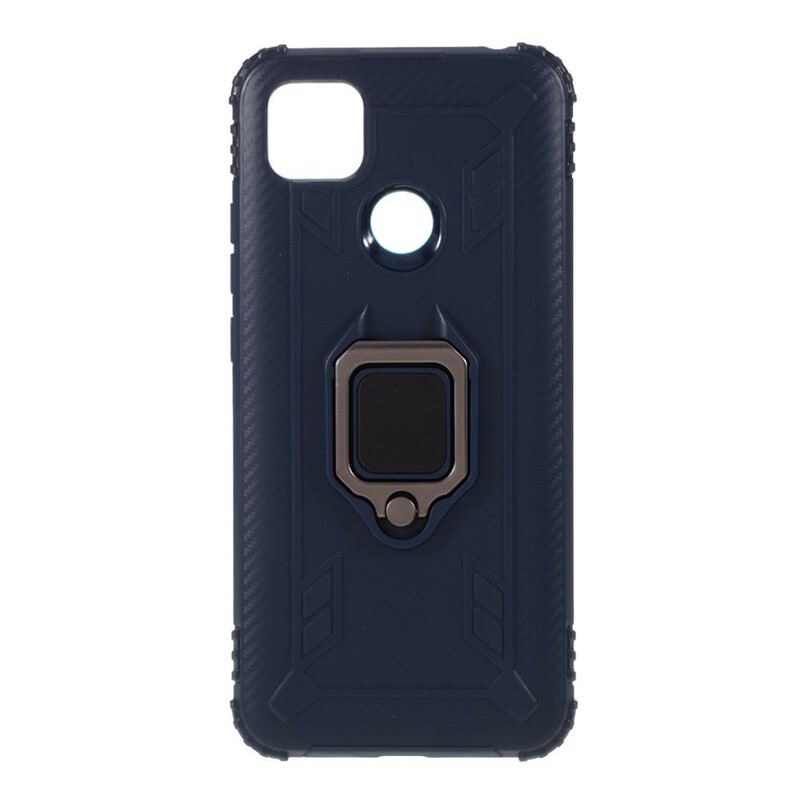 Cover Xiaomi Redmi 9C Carbon Fiber Ring Style