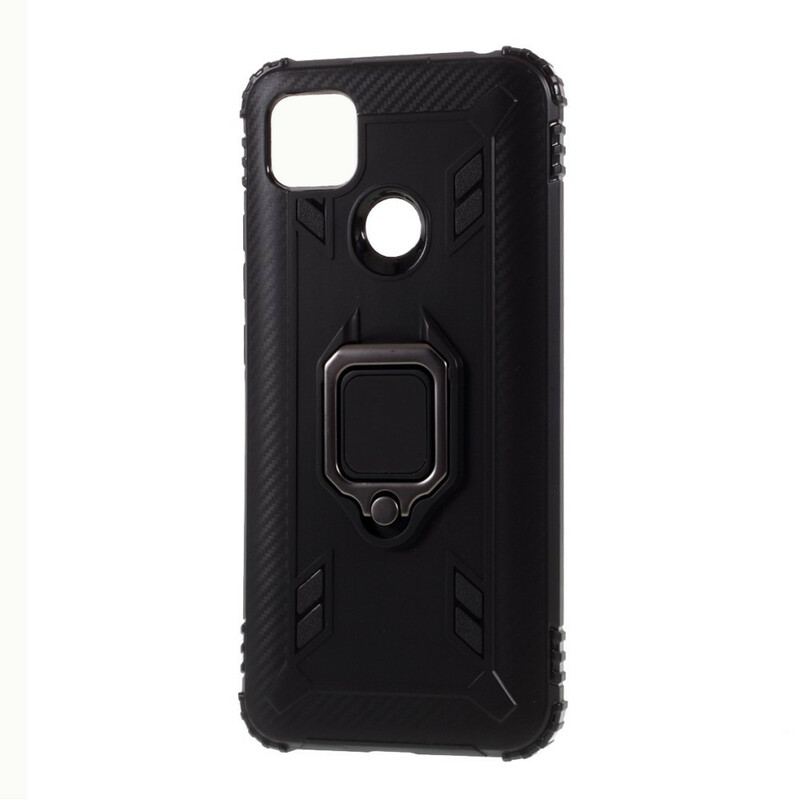 Cover Xiaomi Redmi 9C Carbon Fiber Ring Style