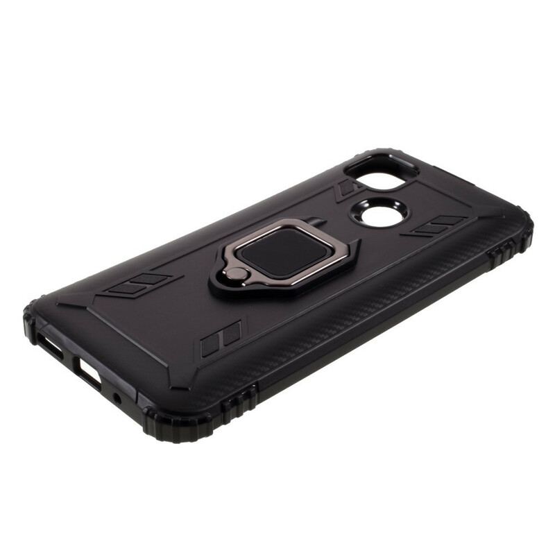 Cover Xiaomi Redmi 9C Carbon Fiber Ring Style