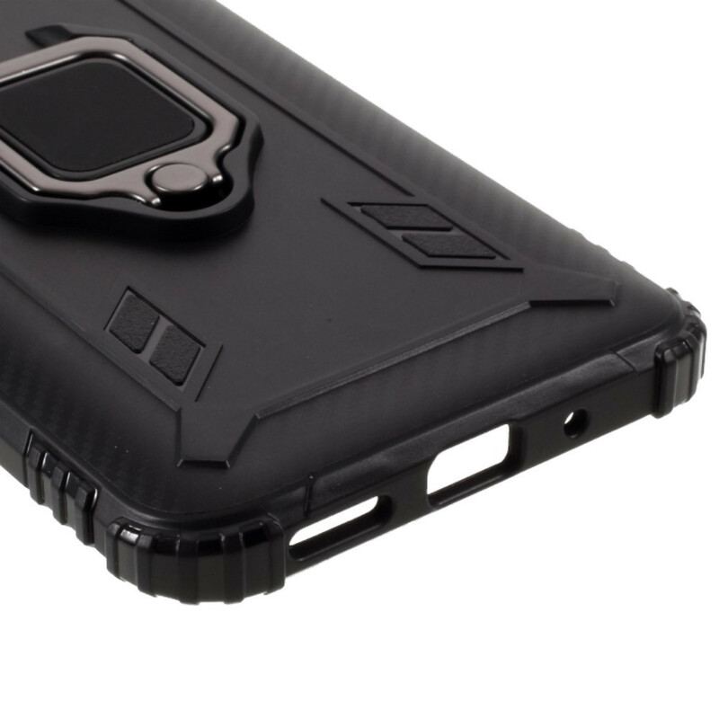 Cover Xiaomi Redmi 9C Carbon Fiber Ring Style