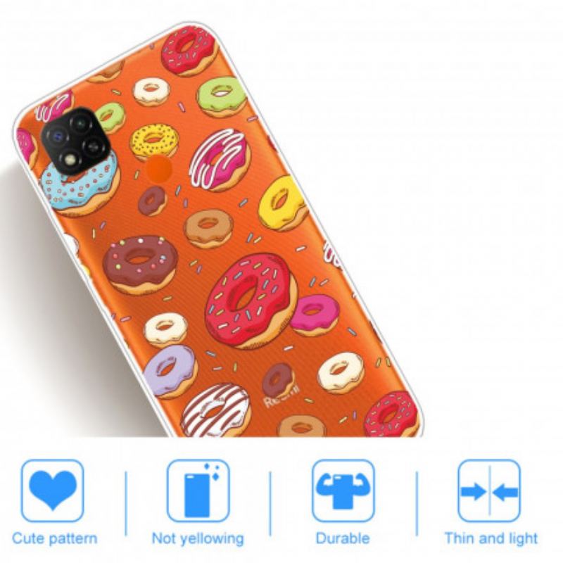 Cover Xiaomi Redmi 9C Elsker Donuts