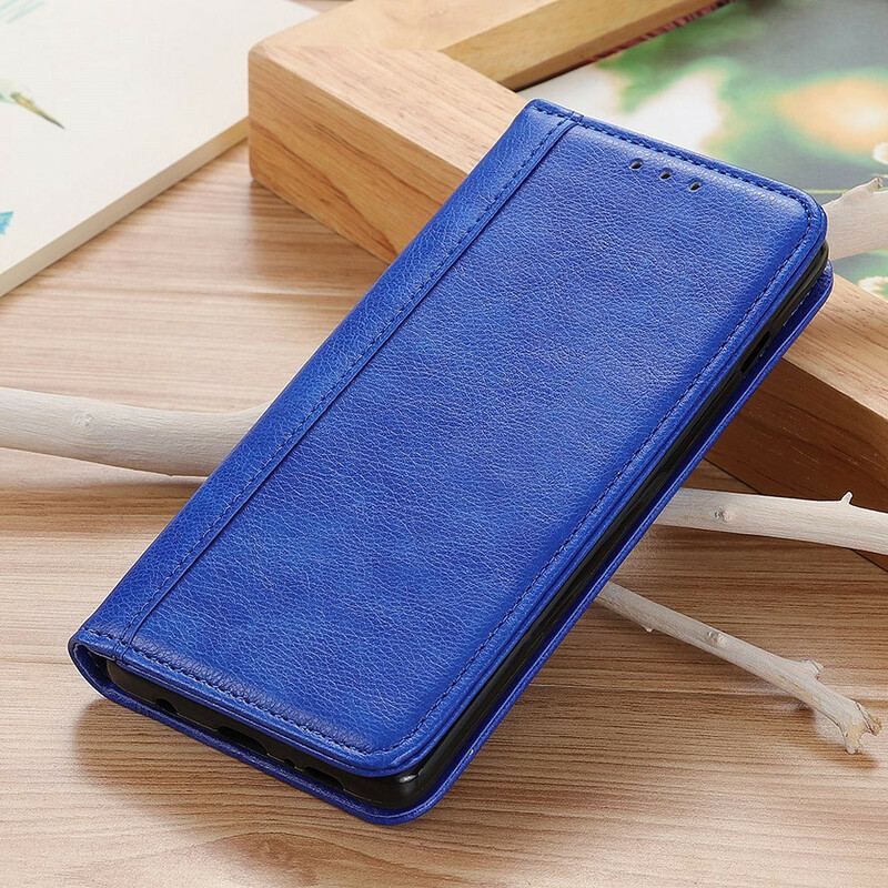 Cover Xiaomi Redmi 9C Flip Cover Litchi Split Læder Charm