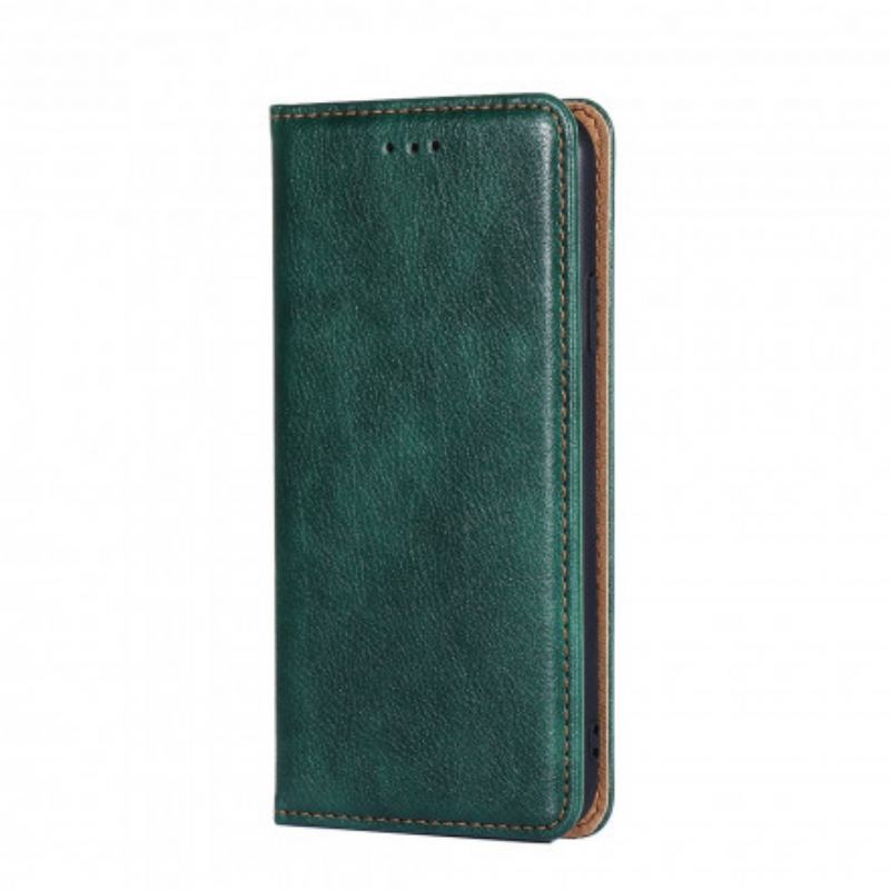 Cover Xiaomi Redmi 9C Flip Cover Vintage Læder Stil