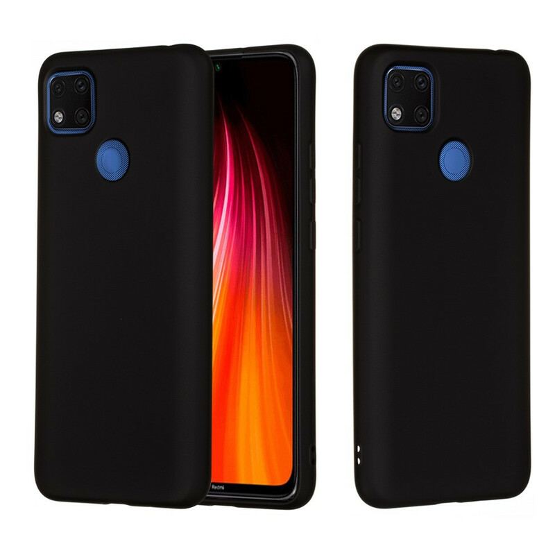 Cover Xiaomi Redmi 9C Flydende Silikone Med Snor