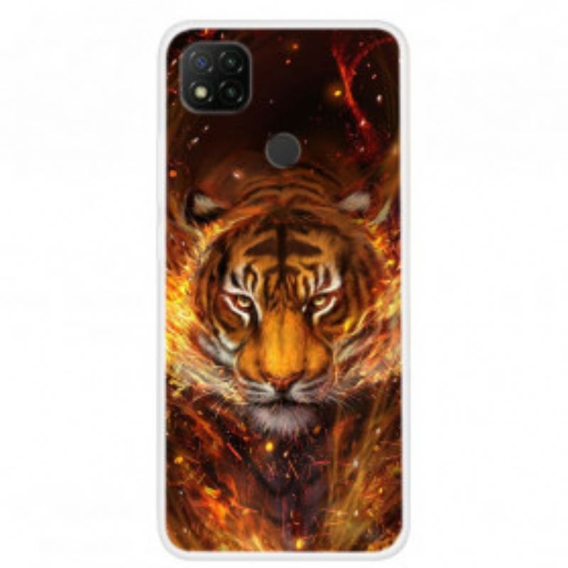 Cover Xiaomi Redmi 9C Ild Tiger