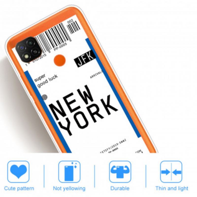 Cover Xiaomi Redmi 9C Kør Til New York