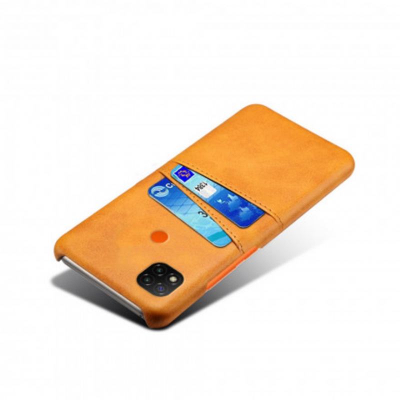 Cover Xiaomi Redmi 9C Ksq Dobbelt Kortholder