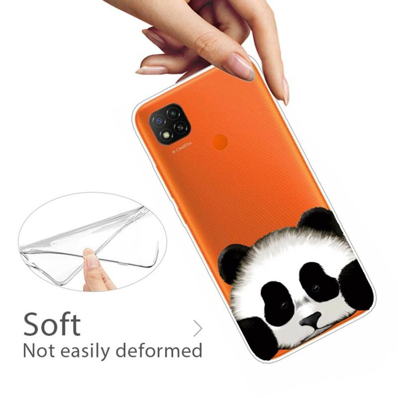 Cover Xiaomi Redmi 9C Sømløs Panda