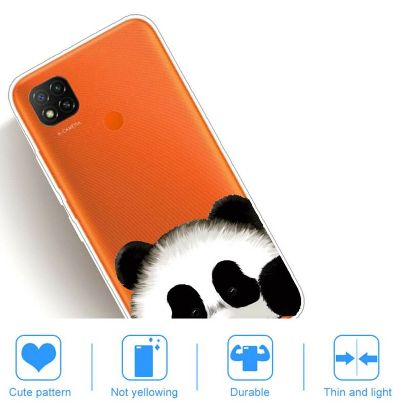 Cover Xiaomi Redmi 9C Sømløs Panda