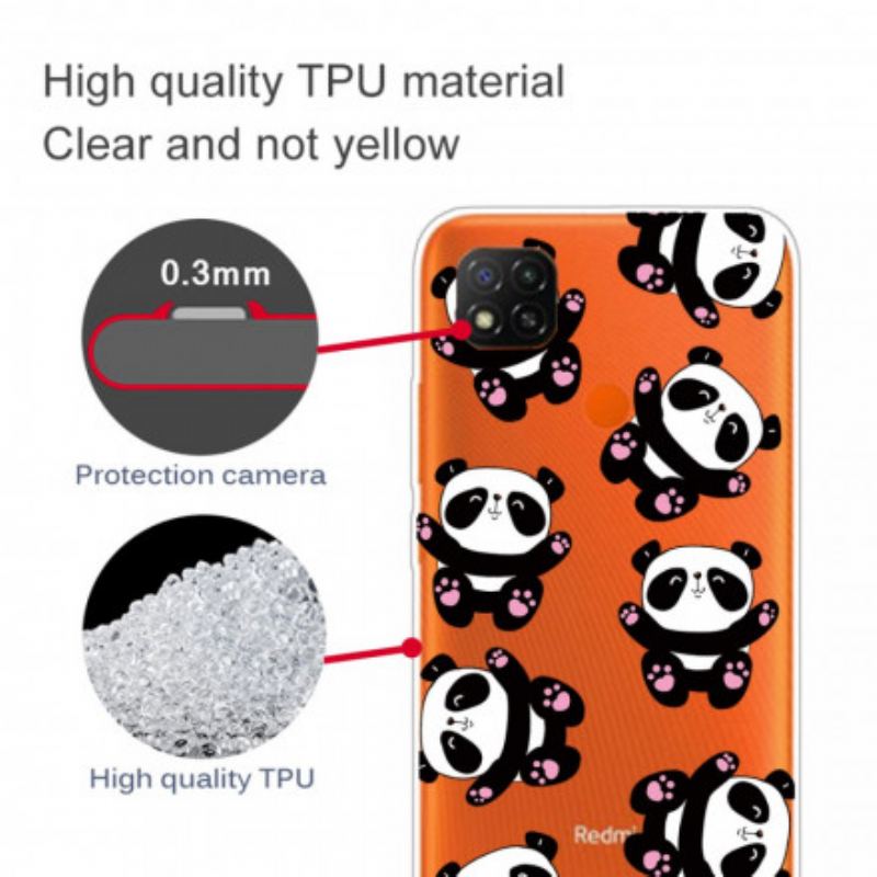 Cover Xiaomi Redmi 9C Top Pandaer Sjov