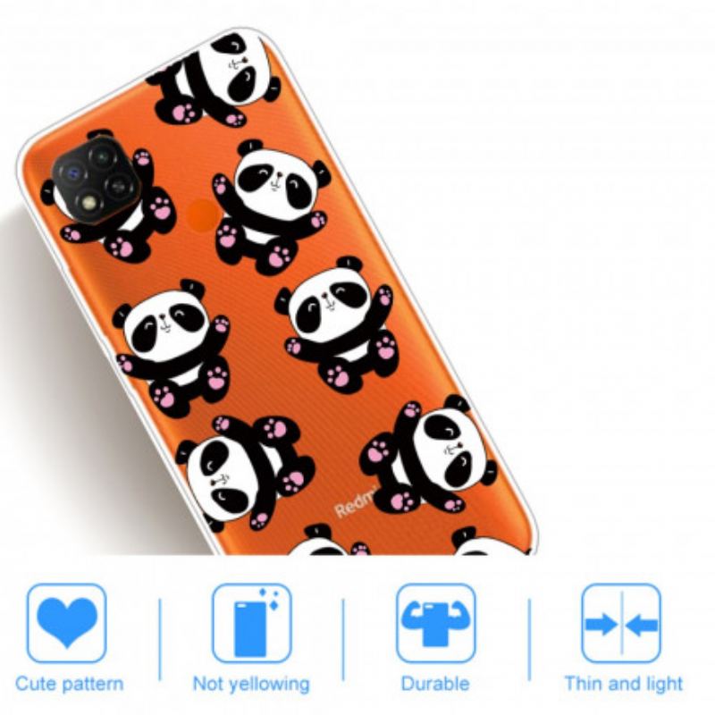 Cover Xiaomi Redmi 9C Top Pandaer Sjov