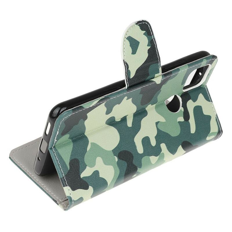 Flip Cover Xiaomi Redmi 9C Camouflage