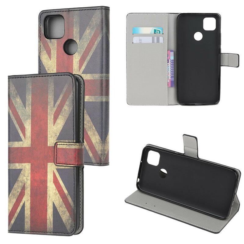 Flip Cover Xiaomi Redmi 9C England Flag