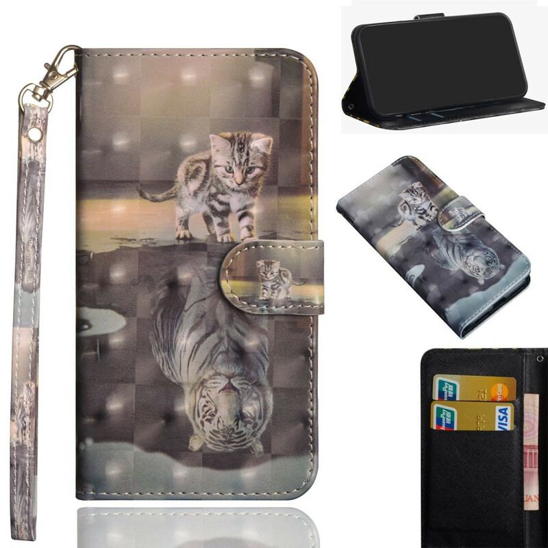 Flip Cover Xiaomi Redmi 9C Ernest The Tiger