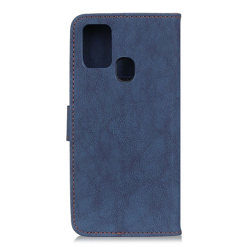 Flip Cover Xiaomi Redmi 9C Khazneh Retro Split Læder