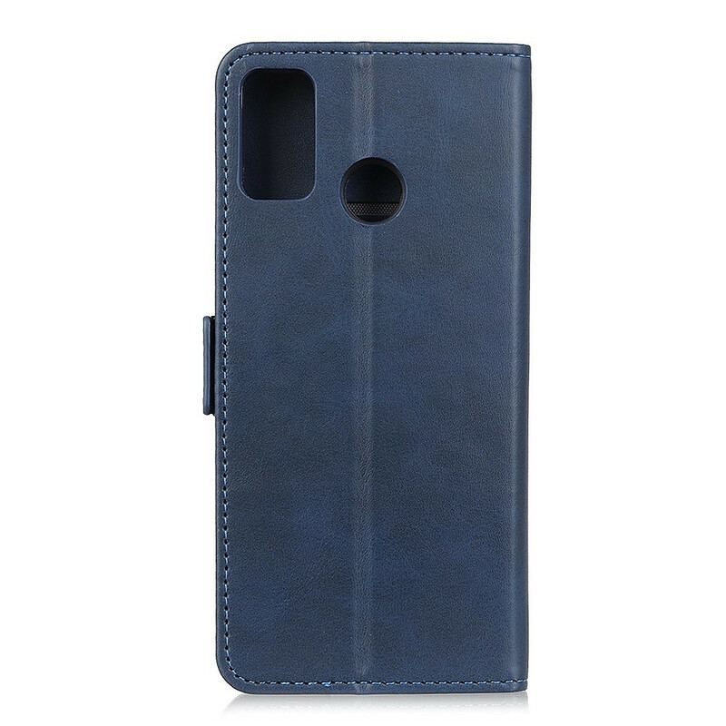 Flip Cover Xiaomi Redmi 9C Læder Cover Dobbelt Klap