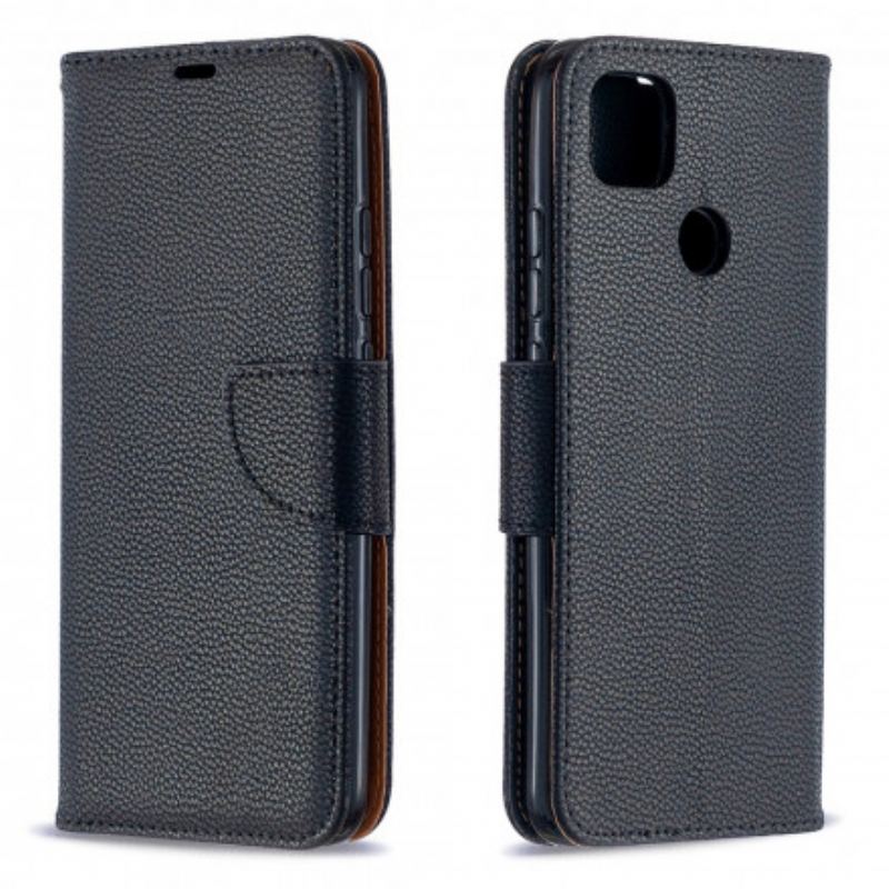 Flip Cover Xiaomi Redmi 9C Læder Cover Litchi Rabat Oblique