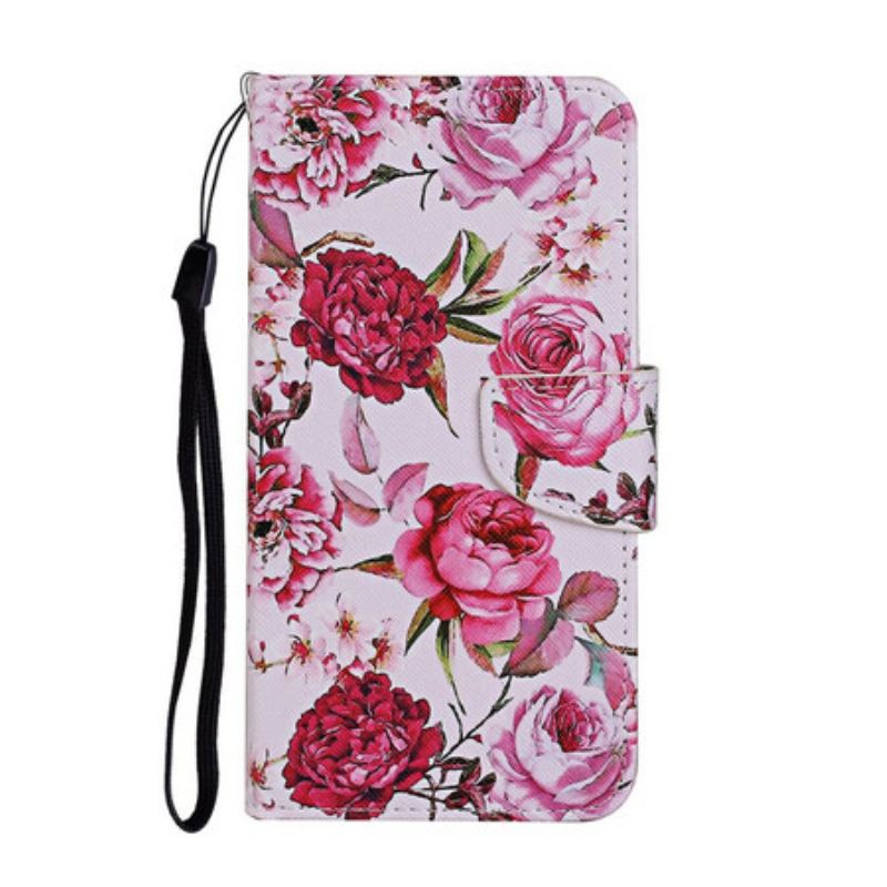 Flip Cover Xiaomi Redmi 9C Retro Liberty Blomster