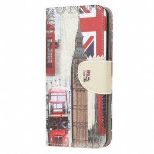Læder Cover Xiaomi Redmi 9C London Liv