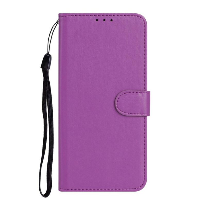 Læder Cover Xiaomi Redmi 9C Solid Color Series