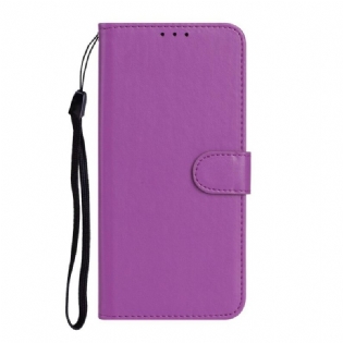 Læder Cover Xiaomi Redmi 9C Solid Color Series