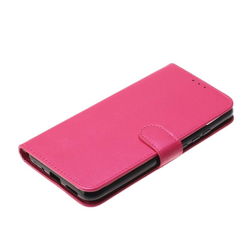 Læder Cover Xiaomi Redmi 9C Solid Color Series