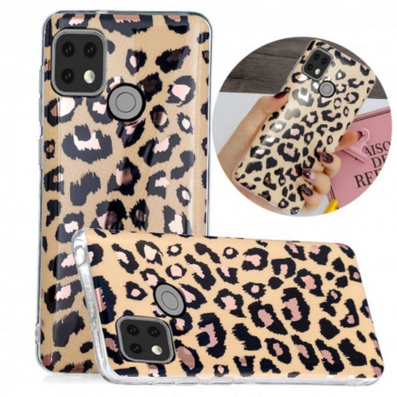 Mobilcover Xiaomi Redmi 9C Leopard Stil Marmor