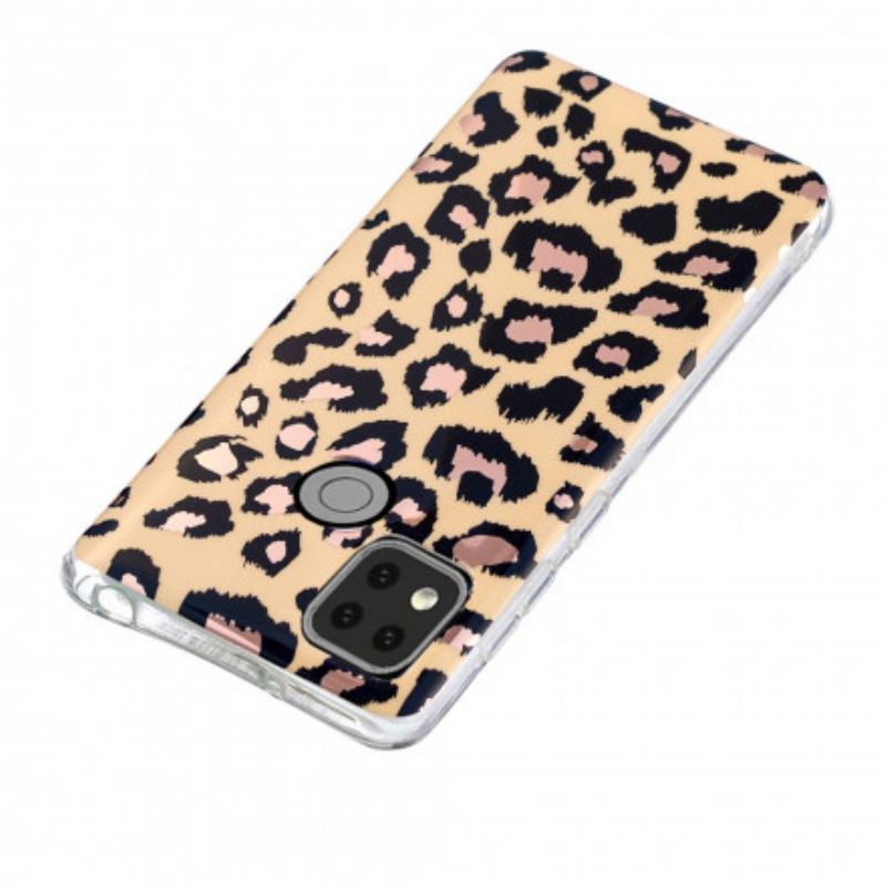 Mobilcover Xiaomi Redmi 9C Leopard Stil Marmor