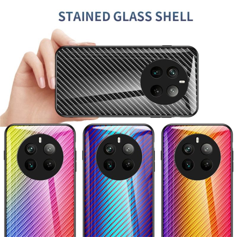 Cover Realme 12 Pro / 12 Pro Plus Kulfiber Hærdet Glas