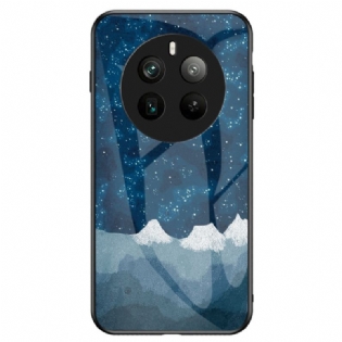 Cover Realme 12 Pro / 12 Pro Plus Stjernehimmel Hærdet Glas